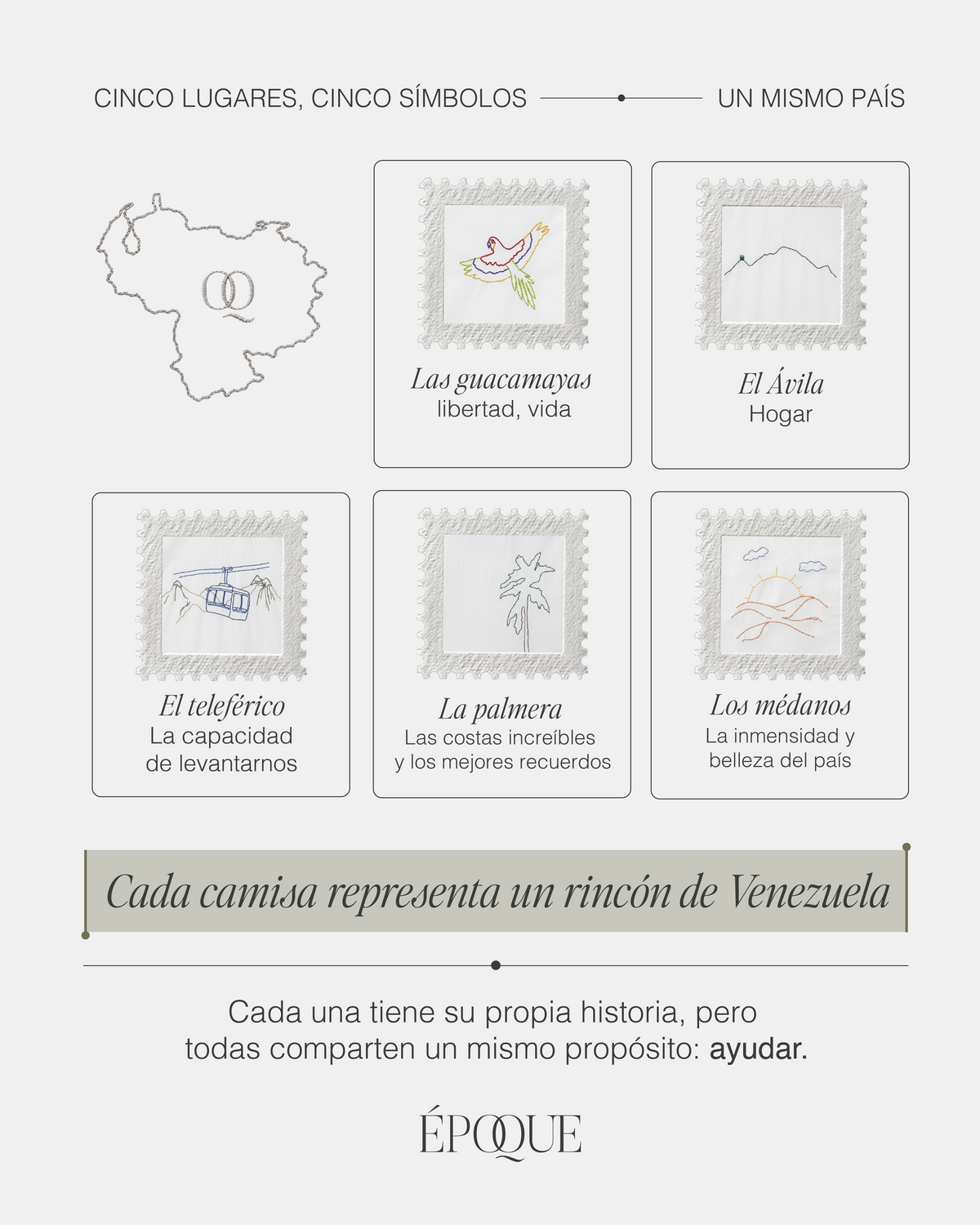Venezuela, bordada con esperanza