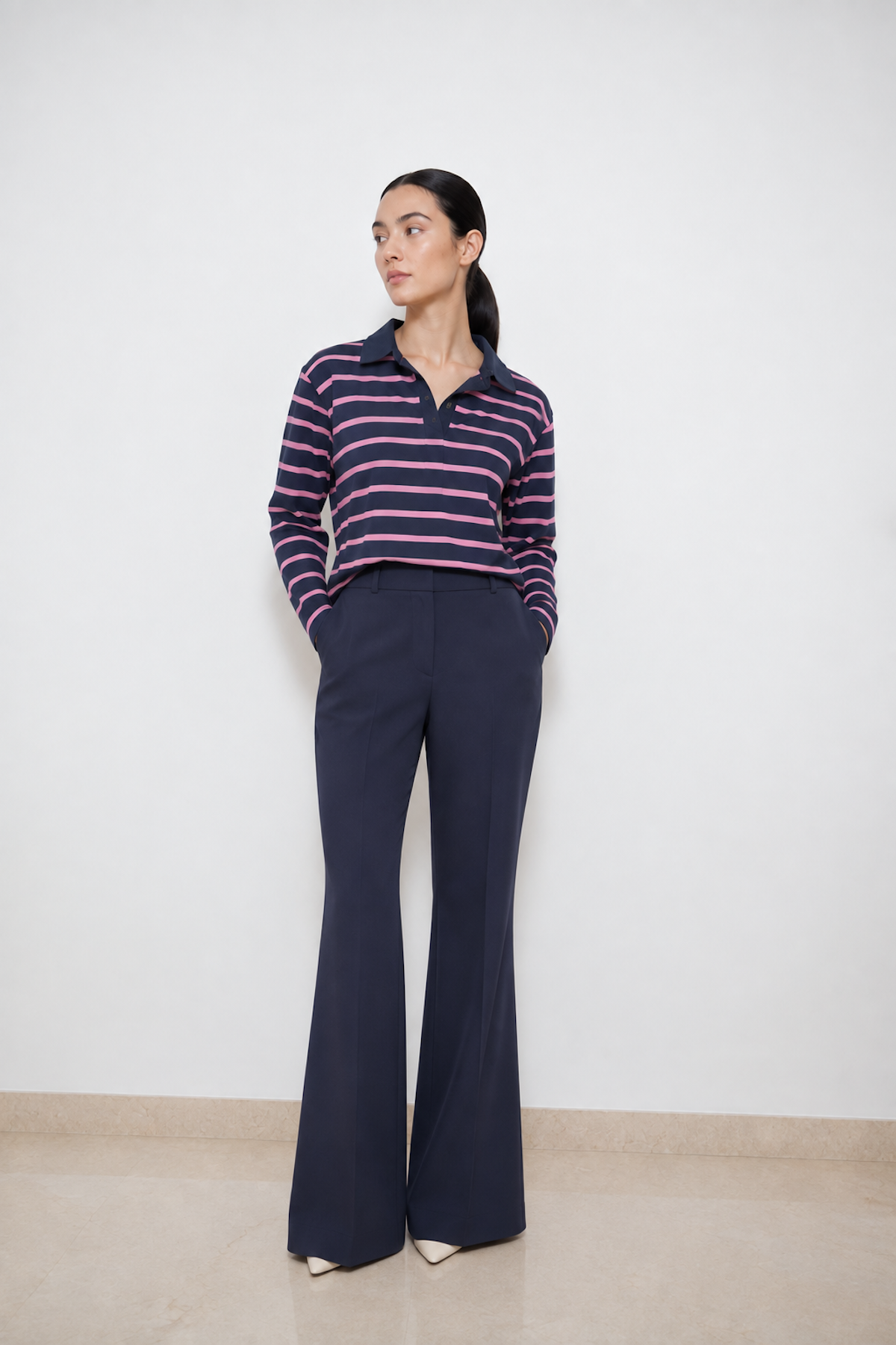 Chemise Époque Navy