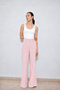 Pantalón Palazzo de Lino Rosado