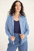 Camisa Époque de Blue Jean Claro