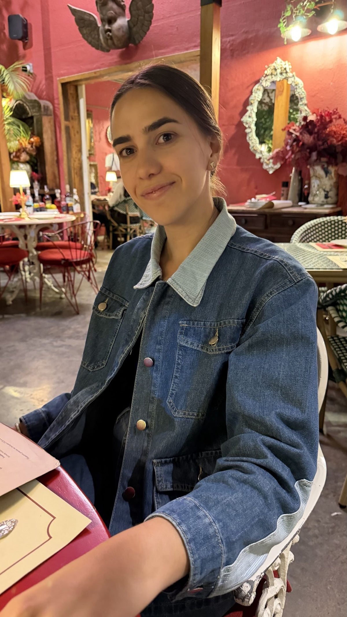 Chaqueta Bicolor de Blue Jean