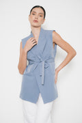 Chaleco Époque Baby Blue