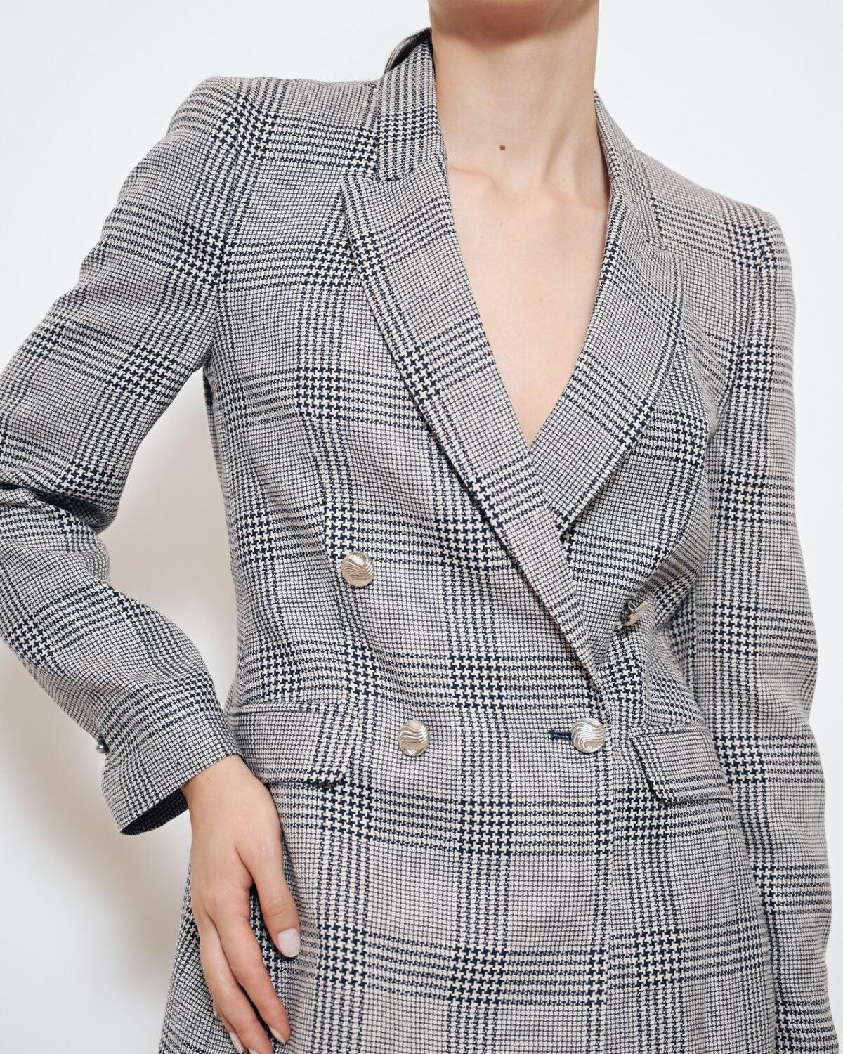 Blazer Sofía Príncipe de Gales Navy