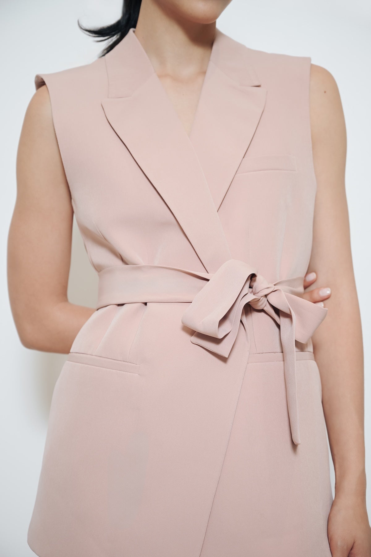Chaleco Époque Rosado
