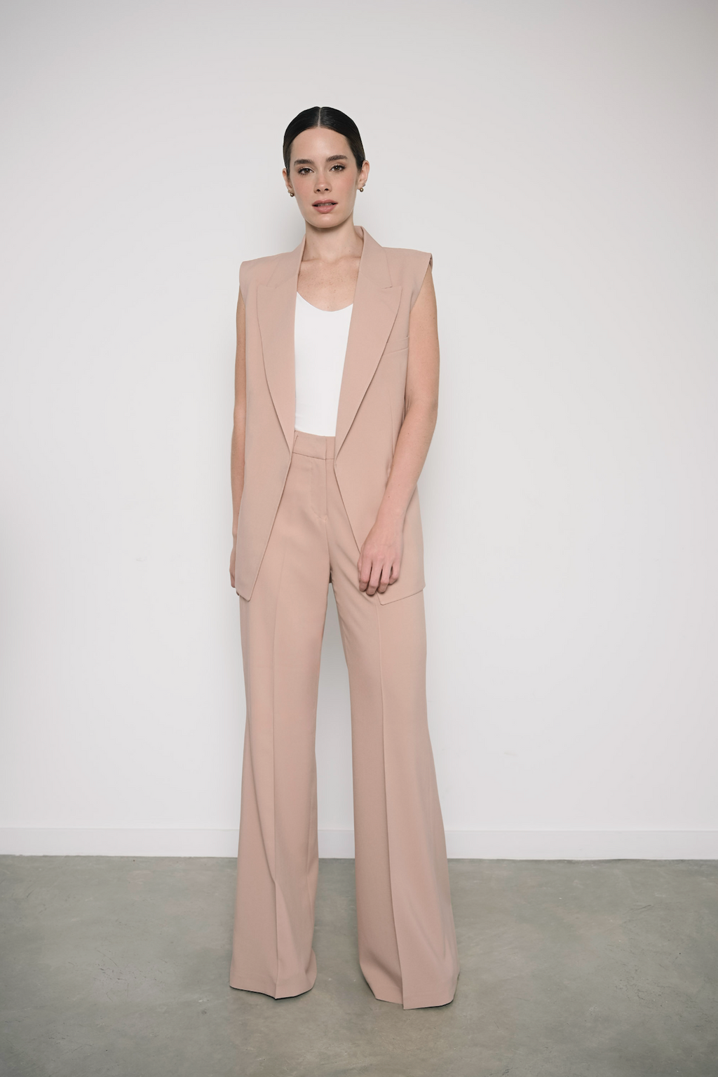 Pantalón Palazzo Peach Fuzz