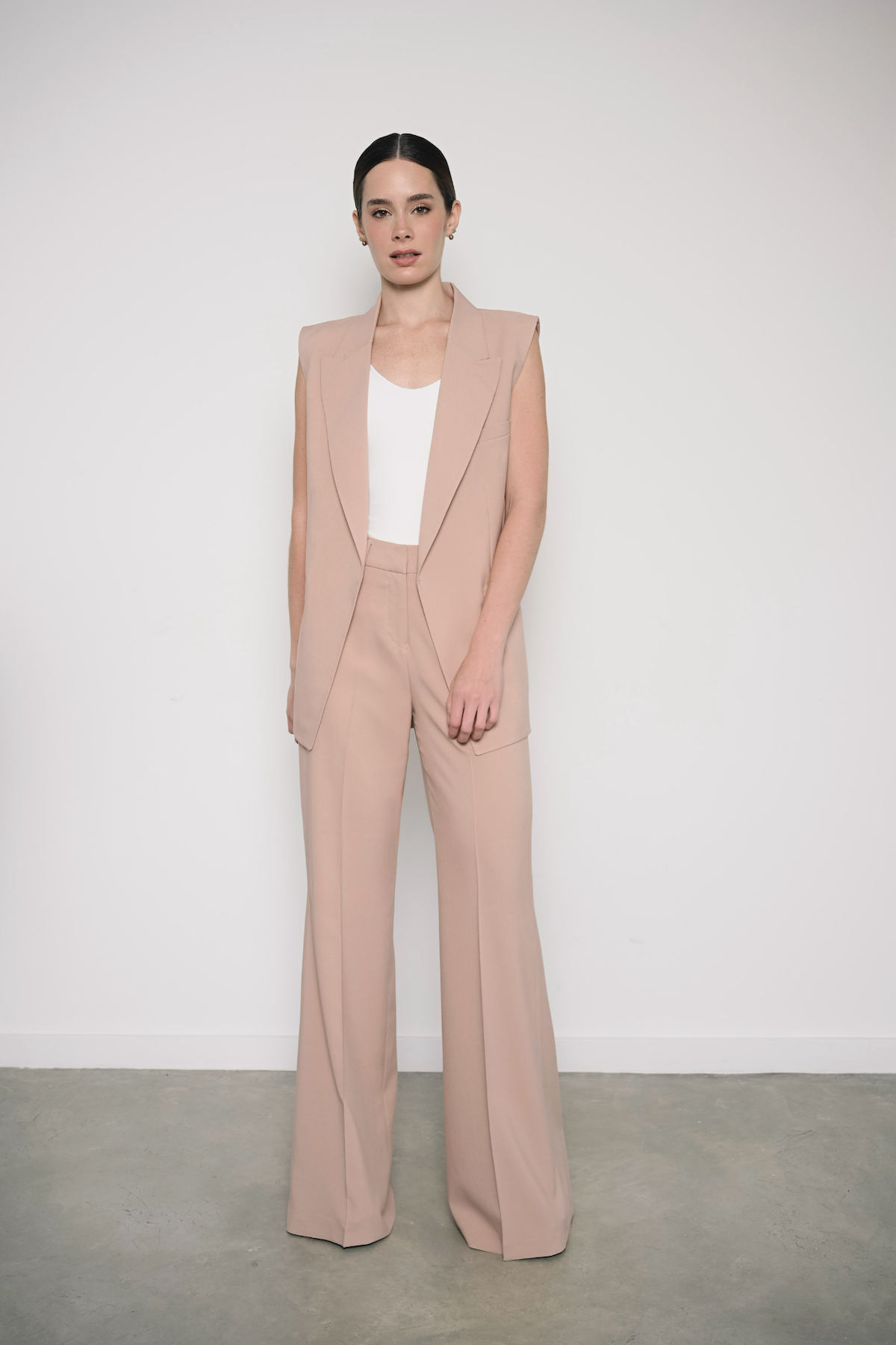 Chaleco Époque Peach Fuzz