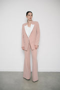 Blazer Blanca Rosado
