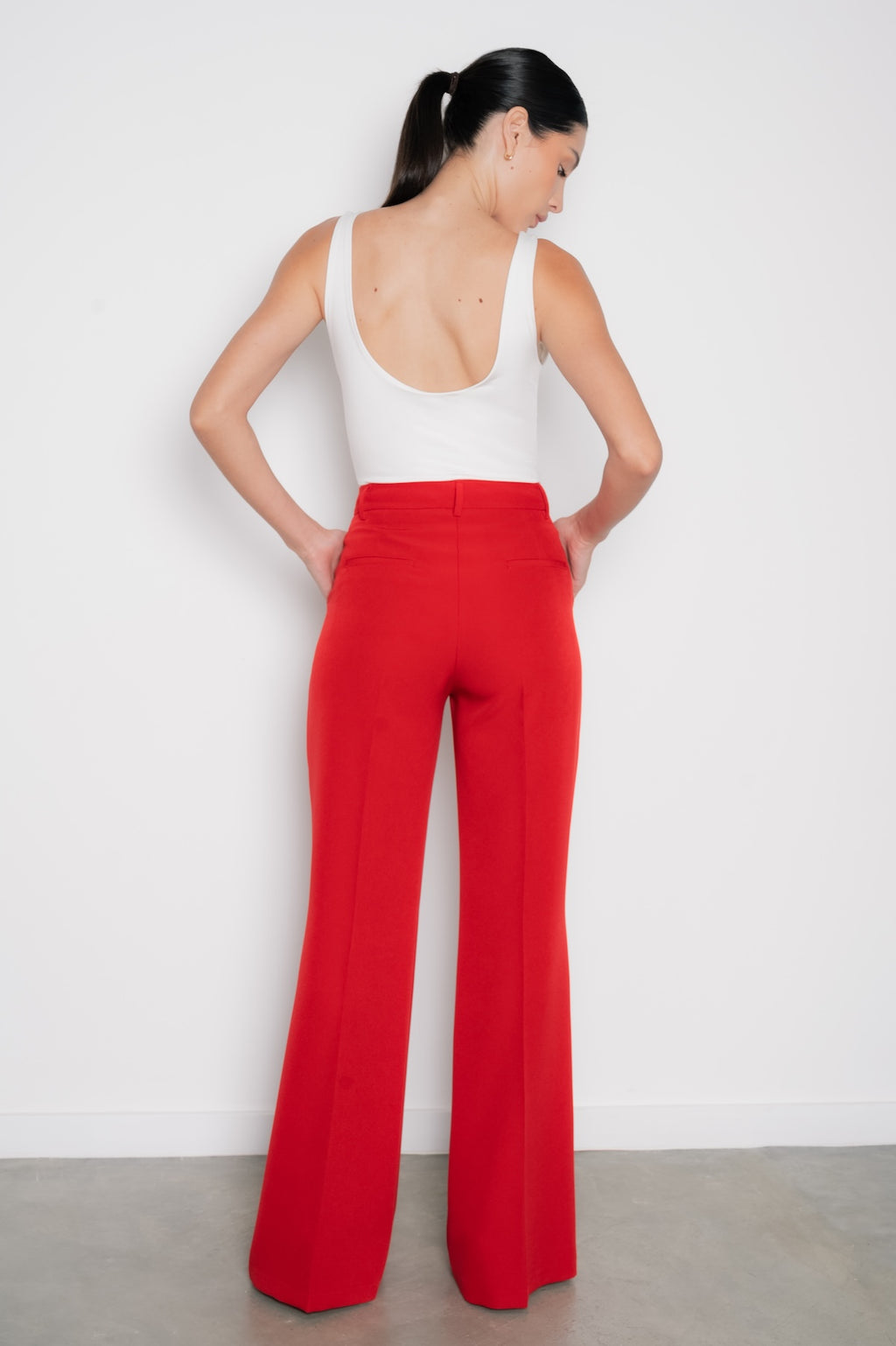 Pantalón Palazzo Rojo