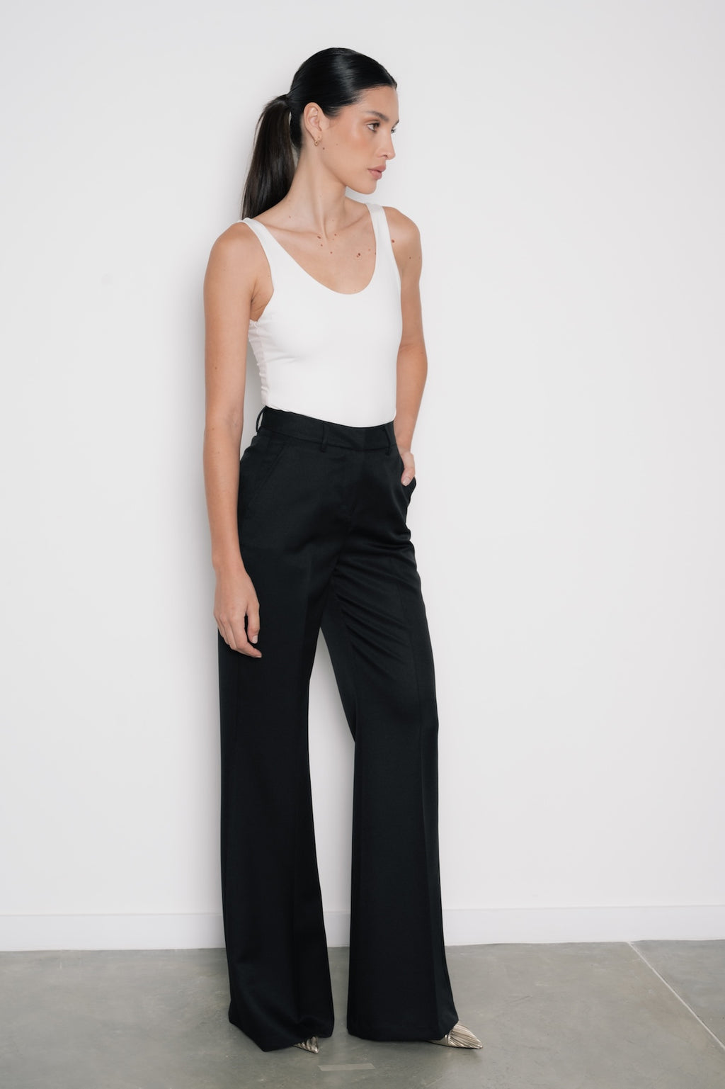 Pantalón Palazzo Negro