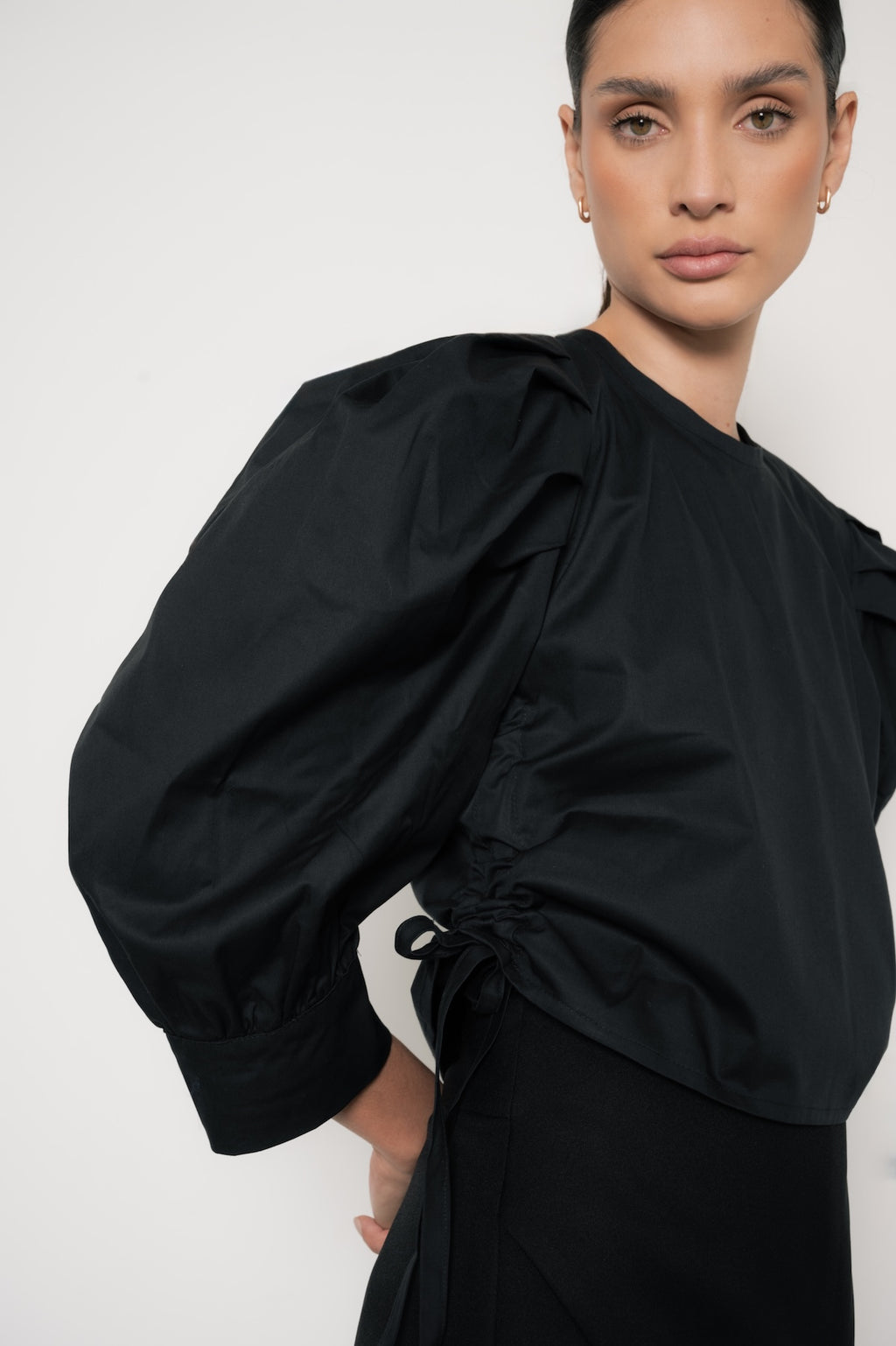 Camisa Bombacha Negra