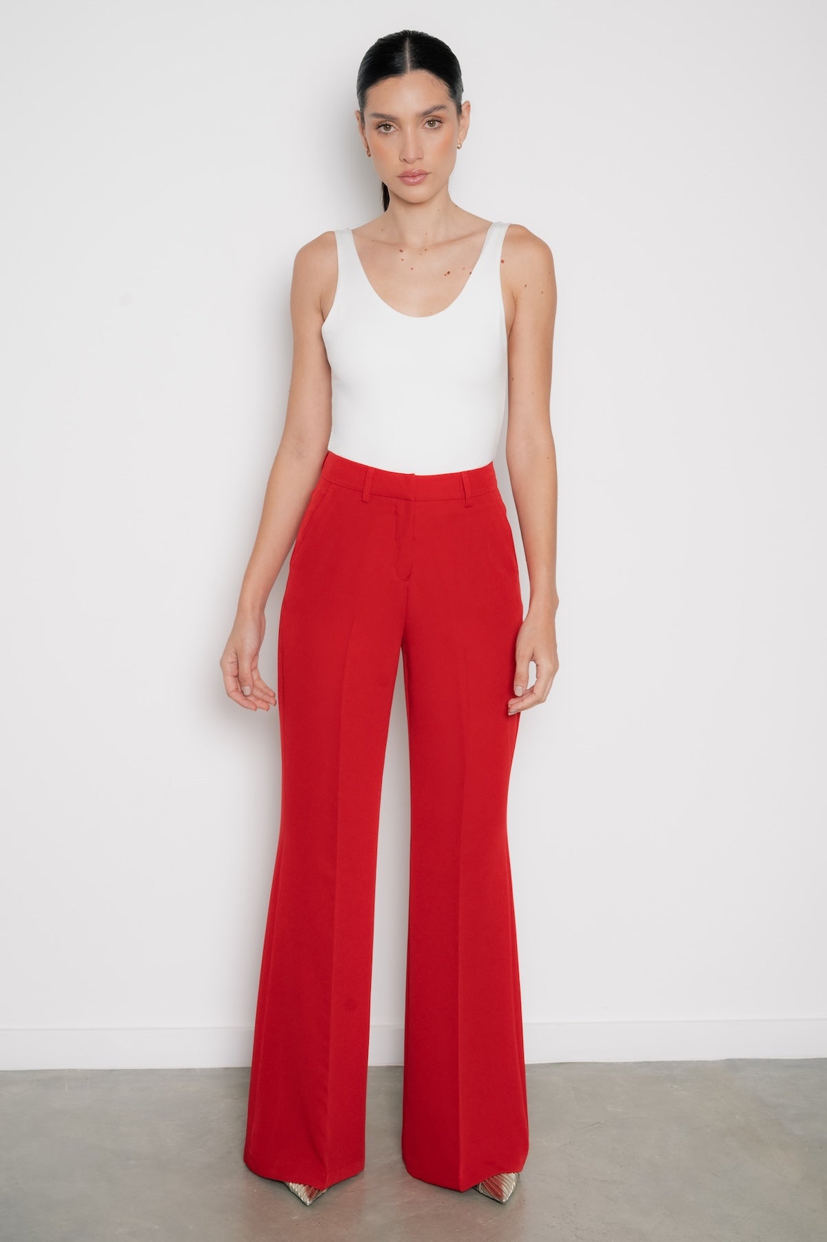 Pantalón Palazzo Rojo