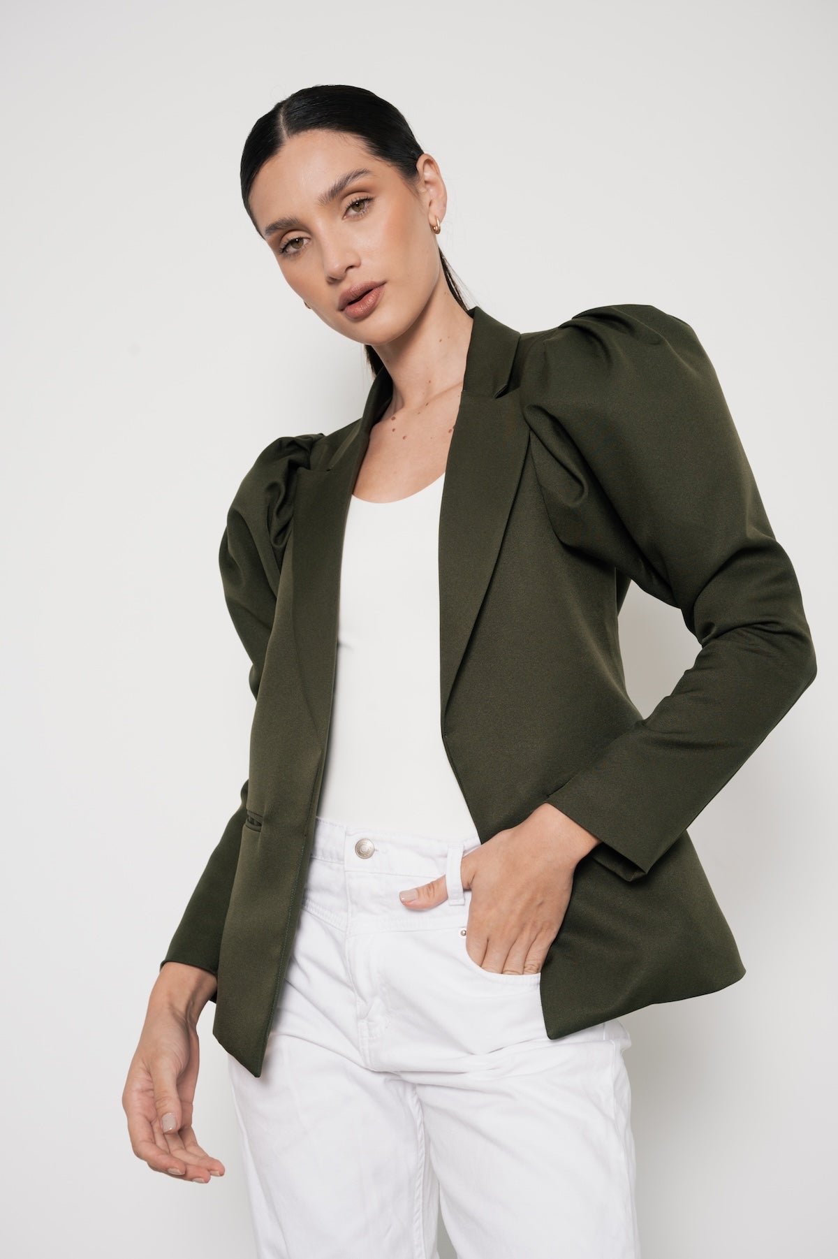 Blazer Bombacha Oliva